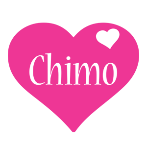 Chimo love-heart logo