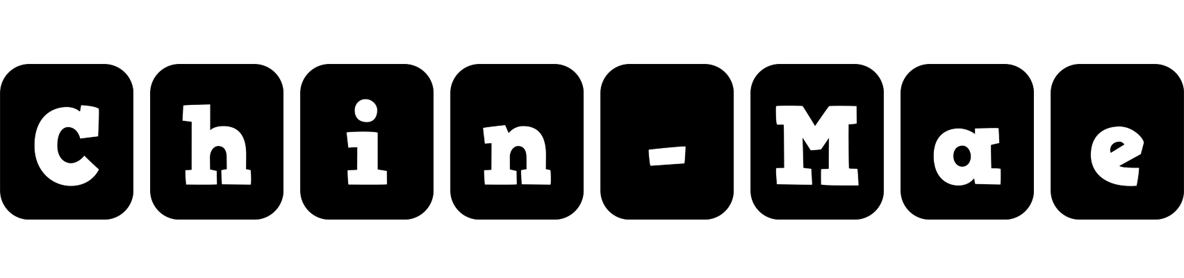 Chin-Mae box logo