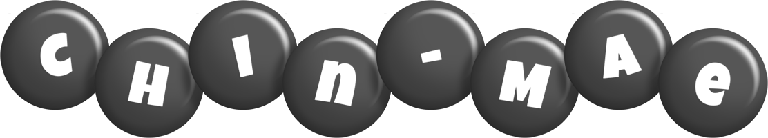 Chin-Mae candy-black logo