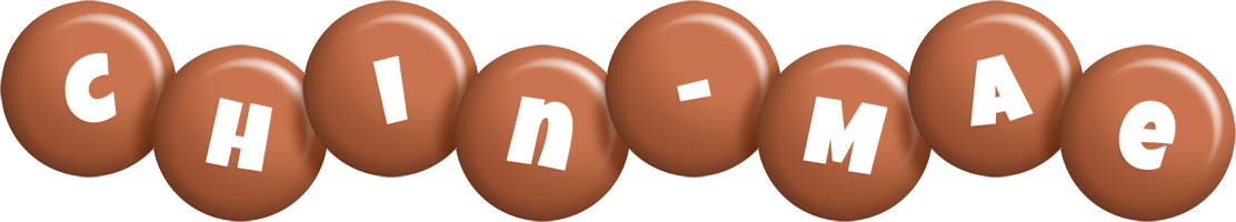 Chin-Mae candy-brown logo