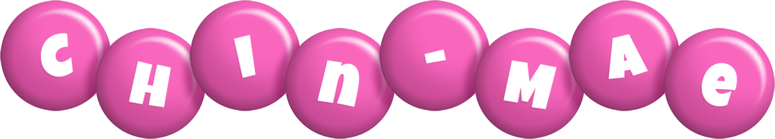 Chin-Mae candy-pink logo