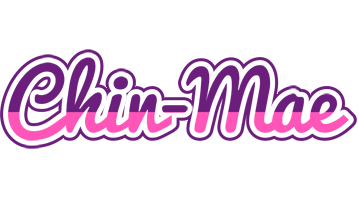 Chin-Mae cheerful logo