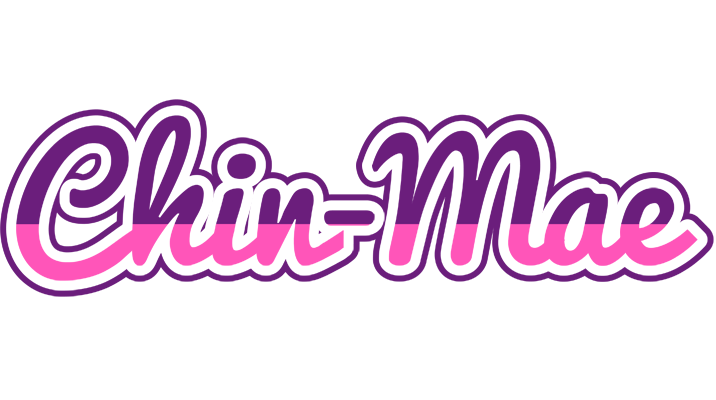 Chin-Mae cheerful logo