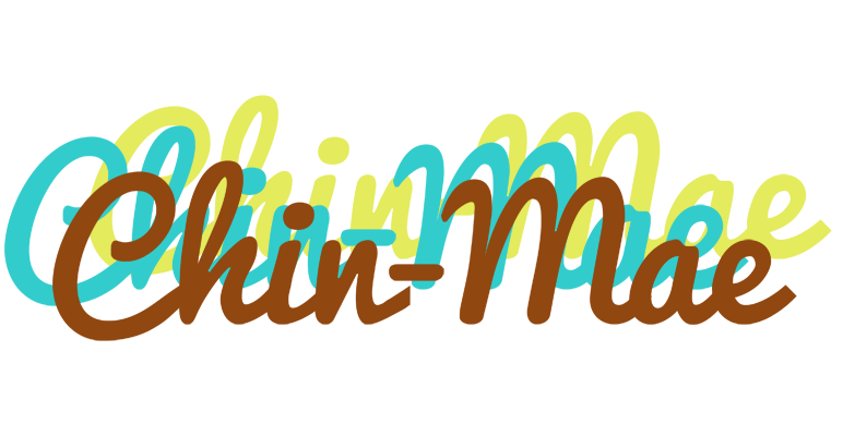 Chin-Mae cupcake logo