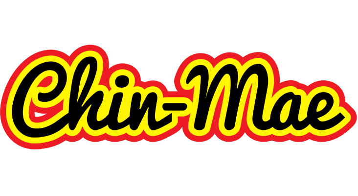 Chin-Mae flaming logo