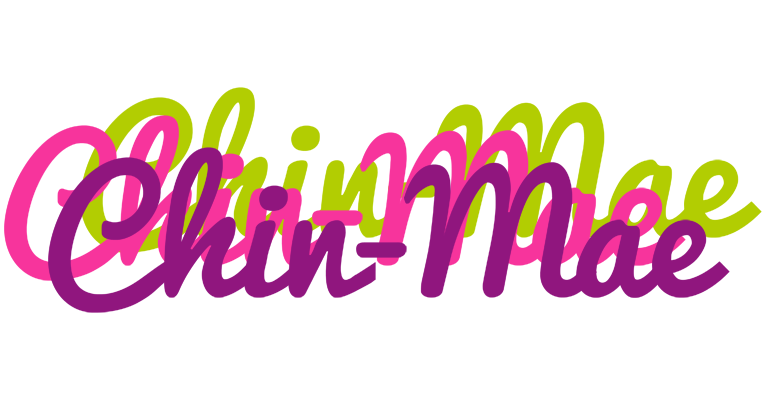 Chin-Mae flowers logo