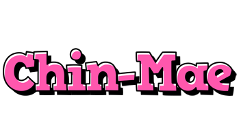 Chin-Mae girlish logo