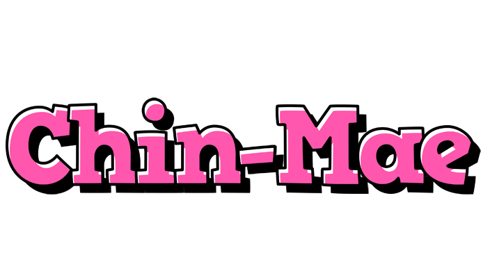 Chin-Mae girlish logo