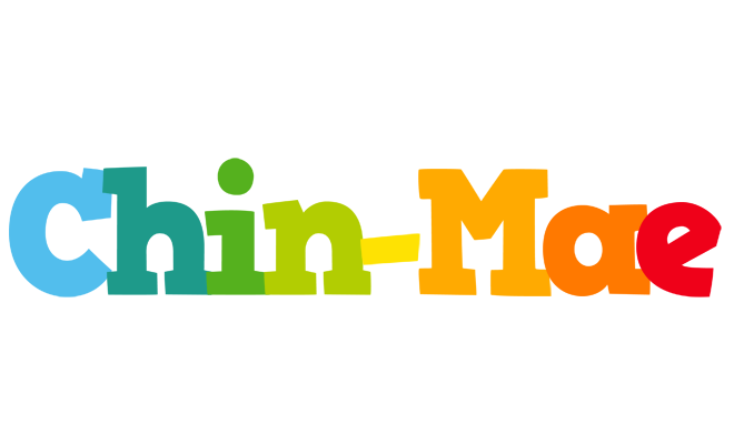 Chin-Mae rainbows logo