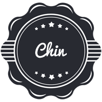 Chin badge logo