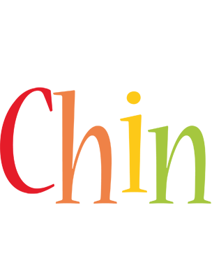 Chin birthday logo