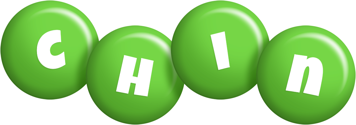 Chin candy-green logo