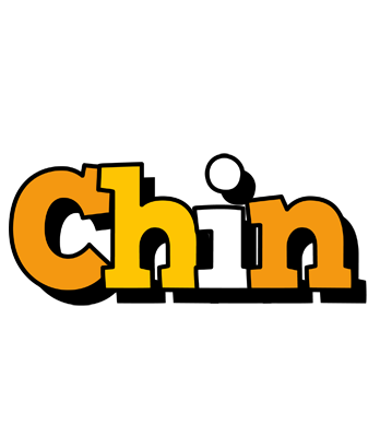 Chin cartoon logo