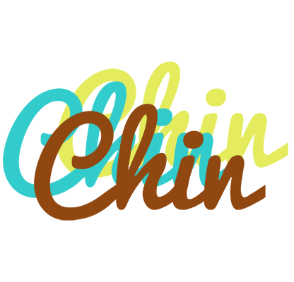 Chin cupcake logo