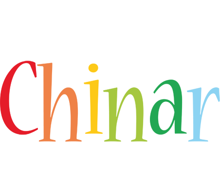 Chinar birthday logo
