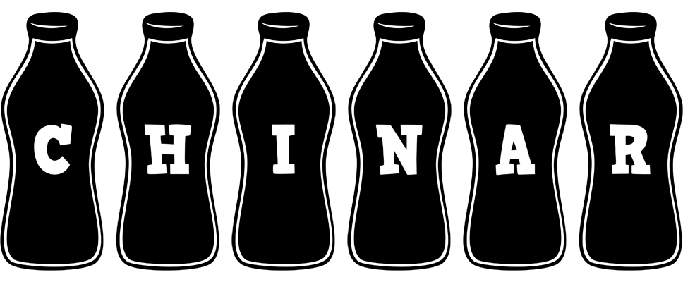 Chinar bottle logo