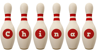 Chinar bowling-pin logo