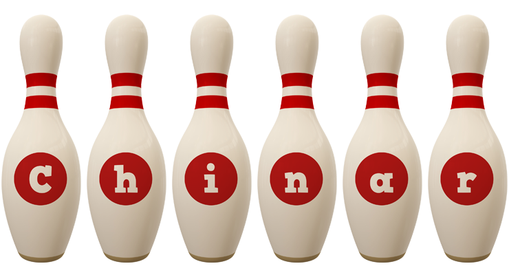 Chinar bowling-pin logo