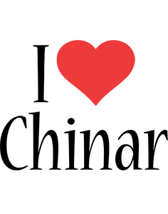 Chinar i-love logo