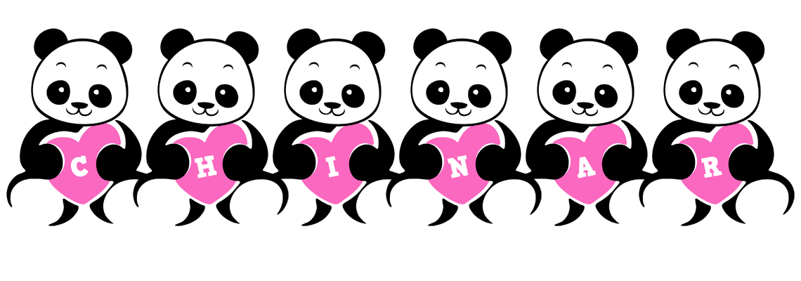 Chinar love-panda logo