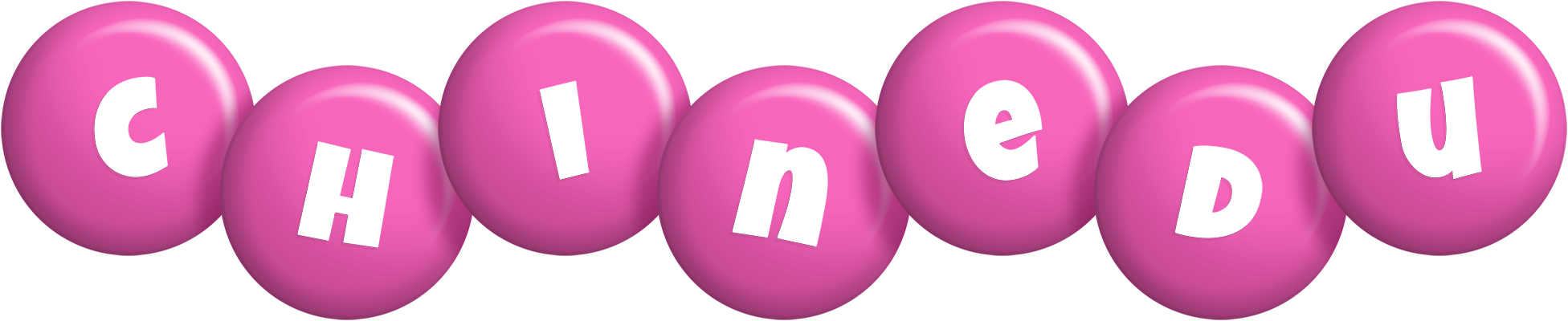 Chinedu candy-pink logo