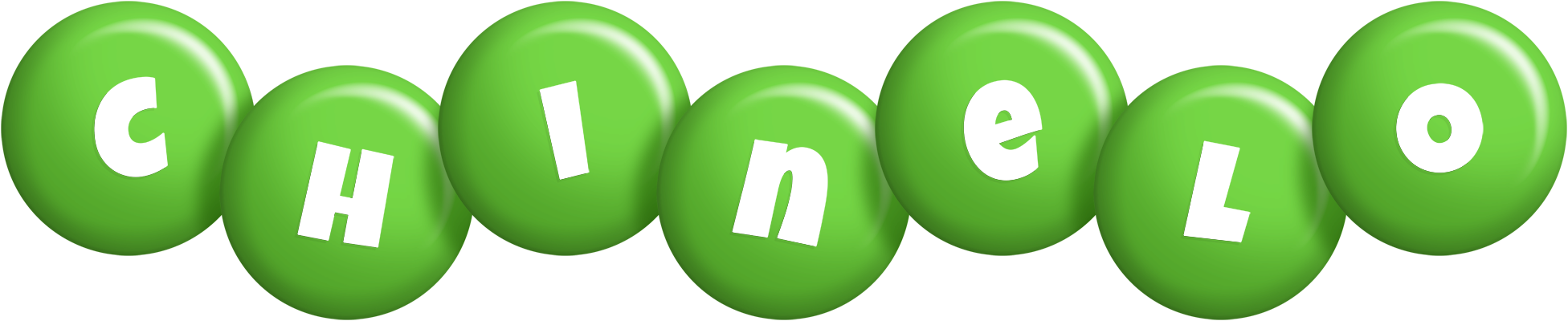 Chinelo candy-green logo