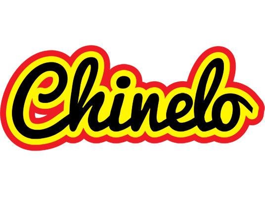 Chinelo flaming logo