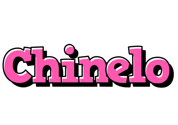 Chinelo girlish logo