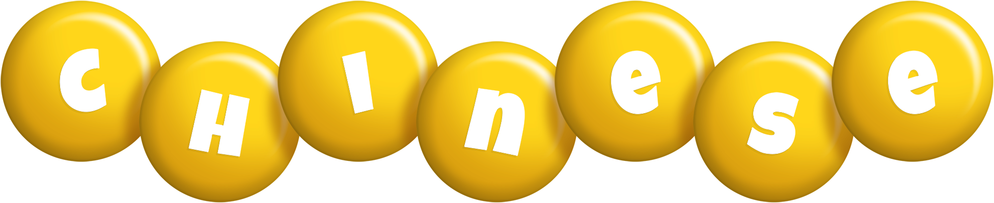 Chinese candy-yellow logo