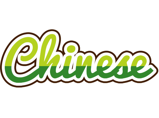 Chinese golfing logo