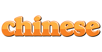 Chinese orange logo