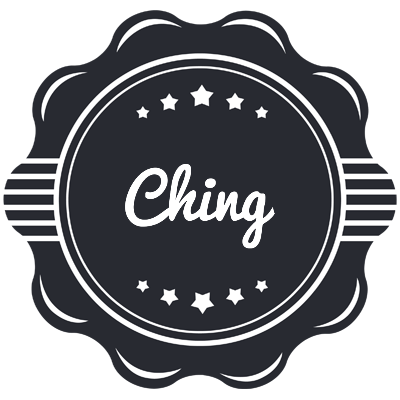 Ching badge logo