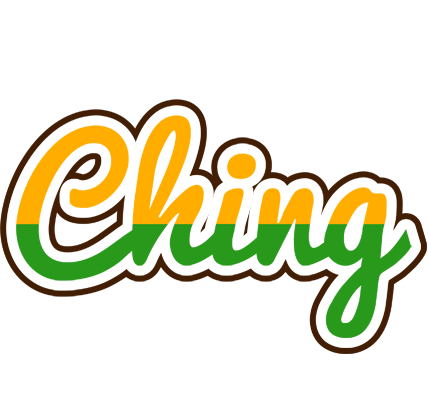 Ching banana logo