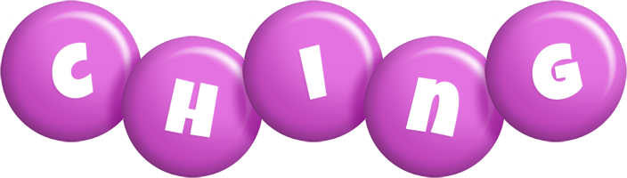 Ching candy-purple logo