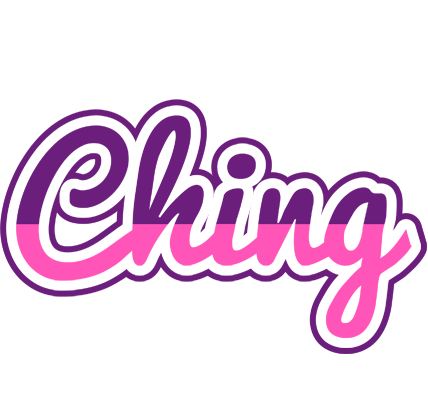 Ching cheerful logo