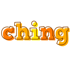 Ching desert logo