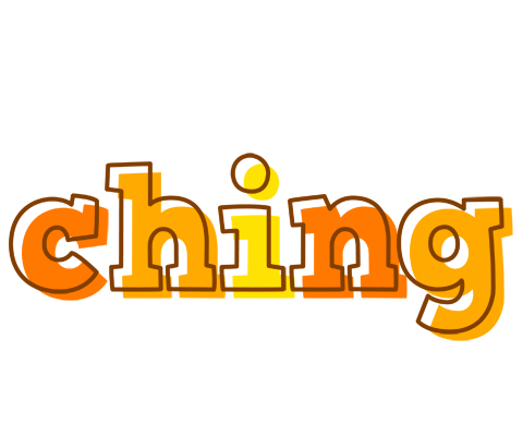 Ching desert logo