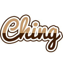 Ching exclusive logo