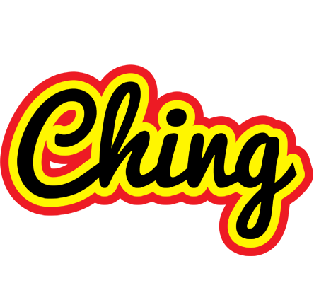 Ching flaming logo