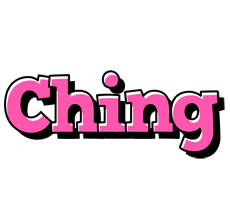 Ching girlish logo