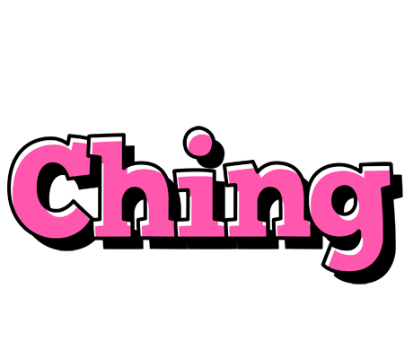 Ching girlish logo
