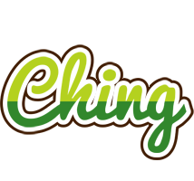 Ching golfing logo
