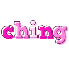 Ching hello logo