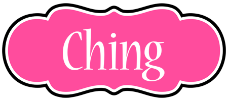 Ching invitation logo