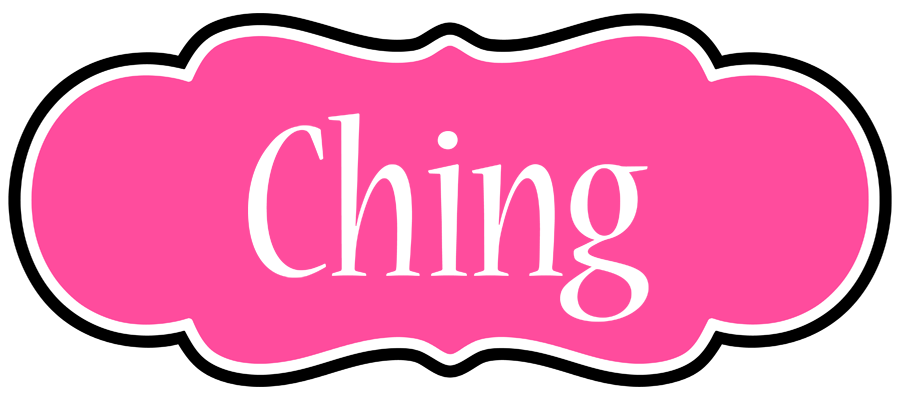 Ching invitation logo