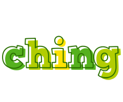 Ching juice logo