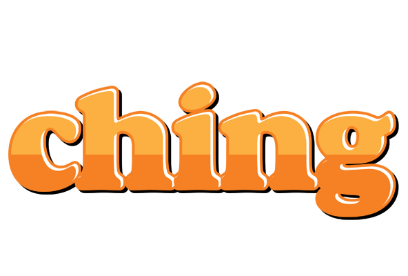 Ching orange logo
