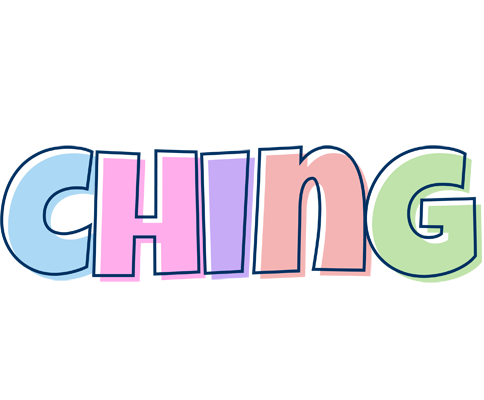 Ching pastel logo
