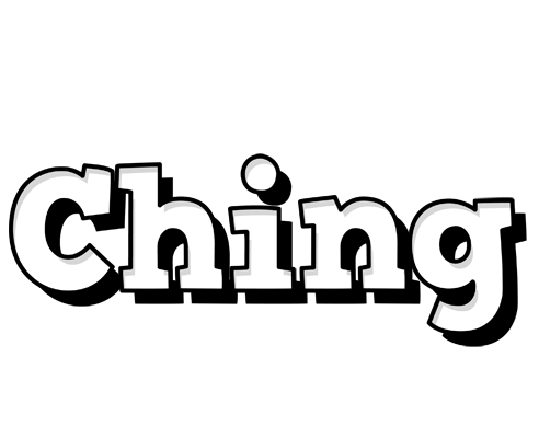 Ching snowing logo