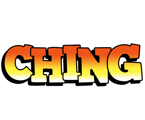 Ching sunset logo